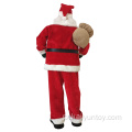 Decoração de Natal Europeu Plush Vertical Santa Doll